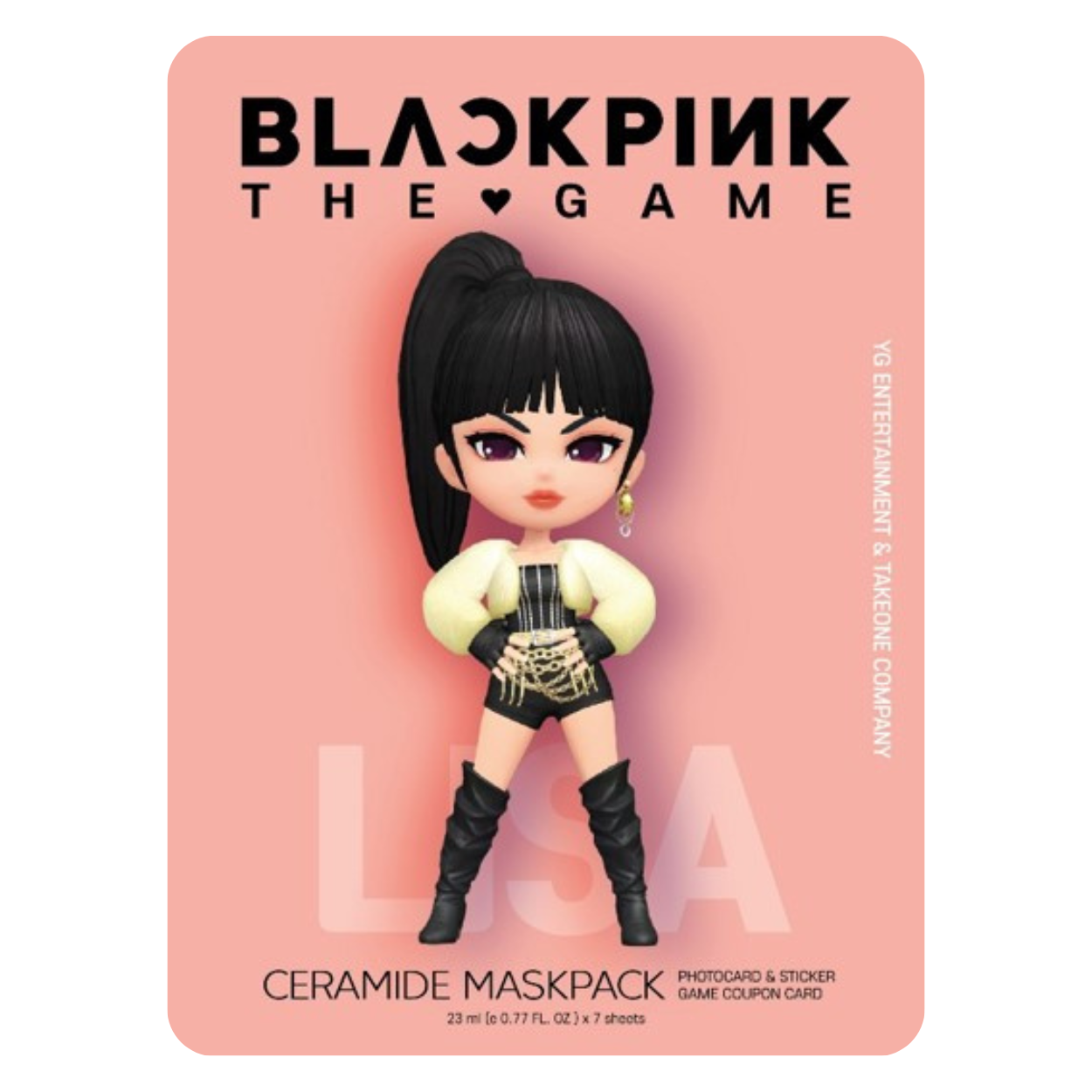 MaskPack Lisa - Ceramide MaskPack (7 sheets per box)